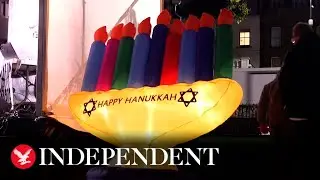 Jewish community celebrates Hannukah in Islington