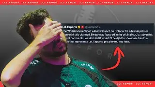 Riot Games REMOVES Bwipo from Worlds 2025 Music Video | LCS Report Discussion