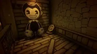 Bendy is scary! bendy and the ink machine