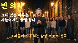 [빈의자]  사랑하는 사람을 떠나보낸 모든 이들에게,#감성트로트 #중년트로트 #그리움 #이별노래 #인생노래 #50대공감 #60대공감 #위로노래 #추억노래#트로트신곡  #중장년음악