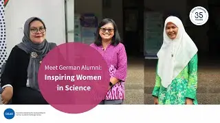 Meet the women scientists: Alumni from Germany share their journey Prof. Sophi, Dr. Anita &Dr. Catur