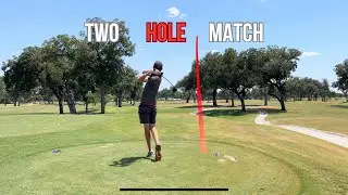 Intense 2-Hole Golf Money Match @ Riverside Golf Course San Antonio TX