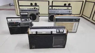 lVintage Radio & Tape recorder for sale (90233 21435) National Panasonic, Philips companies.#retro#v