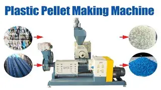Plastic Pellet Making Machine | Plastic Extruder Machine | Best Extruder Machine Plastic for Sale