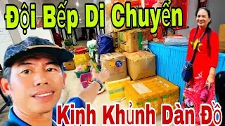 Bất Ngờ; Thật Sự Không Tin Nổi Những Dụng Cụ Nấu Ăn Của Chị Huế Khi Di Chuyển..#thayminhtue #minhtue