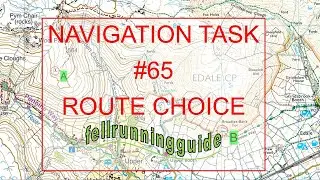 Navigation Task 65 Route choice #mapreading