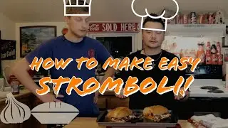 How To Make Stromboli! Easy!