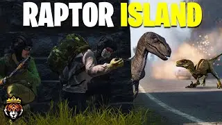Surviving Raptor Island - Dinosaurs in DayZ! (DayZ Project Blackpool Mod Gameplay)