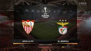 SEVILLA vs. SL BENFICA - UEFA EUROPA LEAGUE FINAL - FIFA 20 (FULL GAMEPLAY)