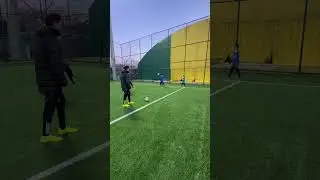 Minik Kaleciler İle Adım Frekansı &Ccedil;alışması #football #soccer #futbol #goalkeeper #training