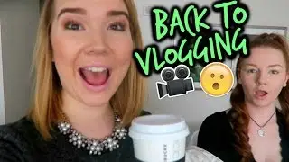 BACK TO VLOGS! SHOPPING, FRIENDS DINNER, BEING ON TV & MEETING YOU | Lindsey's Life