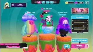 Jugando con monoloco209 y Tontin en fall guys el nuevo modo de fall guys x estremo