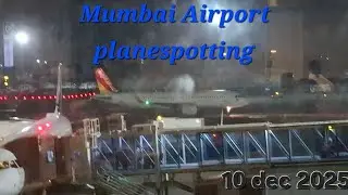Mumbai Airport planespotting (2025) #planes #planespotting #airplane #video