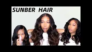 Salon Results 🔥✔️ 7*5 Bye Bye Knots Spring Ombre Color Fluffy Loose Wave Wig Install FT. SUNBER HAIR
