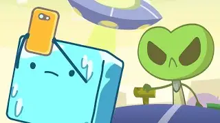 Alien's Obsession - A Never-Ending Epic Fail👽 | The Misadventures of Cubemelt | Kids Funny Cartoons