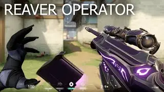 Valorant | Level 4 Reaver Operator Skin Gameplay + Showcase