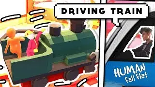 HUMAN FALL FLAT ME PALAT GYI TRAIN | FUNNY ANDROID GAMEPLAY HINDI