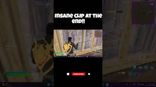 Insane Clip at the end #boxpvp #fortnite #youtubeshorts #subscribe #gaming