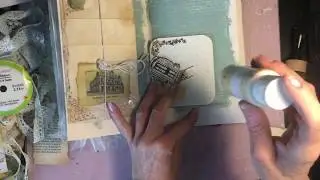 Process Video Gypsy Rose Junk Journal Series - Episode 7 - Craft with Me
