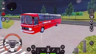 Bus Simulator : Ultimate - New Red Bus Unlocked - Android Gameplay #2
