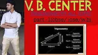 Trigonometry class10 part-( trigonometry ratio) #maths #madhyamik #board#cbse#icsd# class10 trigon