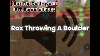 Rox The Destroyer! Every Sound Effects | Base game World 1 | #roblox | #beattherobloxian