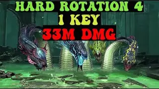 Hydra Hard 1 Key Rotation 4! | Guide! Tipps! Erkl&auml;rung! Raid Shadowlegends deutsch