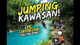 Kawasan Falls Canyoneering (Cebu, Philippines) | Cliff Jumps, Jungle Slides + Turquoise Water!
