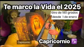 CAPRICORNIO |2025 te marco  ESTO ES LO QUE VIENE TE ABREN LOS OJOS 😳CON DETALLE DIOS TE DICE ESTO