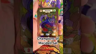 Champions of Meridell Pack 21 Box 1 | Neopets Battledome TCG #neopets #neopetsbattledome #battledome