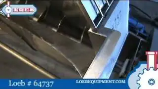 Screw Ribbon Paddle Conveyor - Custom Stainless Equipment Model CSC1212 - Loeb # 64737