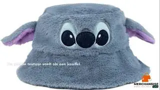 Stitch Furry Bucket Hat &ndash; Superzachte Winter Muts voor Kids!