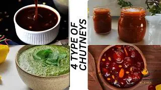 4 Type of Chutney/Sauces Recipes |Ramadanspecial |QuickandEasy |TastyTemptations byrabia
