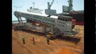 All Travel Mobile Shiploader - TS 2058 Shiploader & HF 2020 Hopper