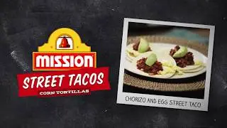 Chorizo and Egg Street Tacos Recipe - Mission Foods