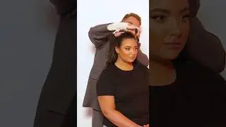 Andrew Fitzsimons on how to get Jennifer Lopez's half-up hairdo #shorts #hairtutorial