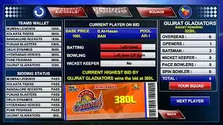 Real Cricket 2017 Premier League - Auction Part 1 aNdroid / IOS Gameplay
