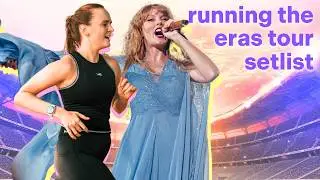 I tried a 3 hour running challenge inspired by Taylor Swift