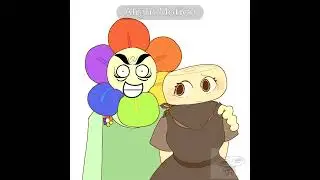 moonvision and flowershell, or moonflower and shellvision?  #dandysworld #givemebackmykids