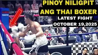 KNOCKOUT ! Vic Saludar Vs Puttaluksa Suriya Latest fight October 19,2025