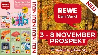 REWE Prospekt Werbung - Rabatt Angebote DE | Prospekt G&uuml;ltig von 03.11.2025