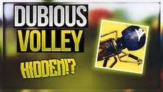 Destiny - Hidden Exotic Rocket Launcher - DUBIOUS VOLLEY - Where Is It?