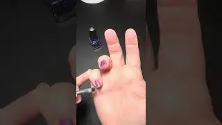 Purple Nail Polish for Halloween 👻 😱