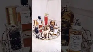 Fall perfumes tray