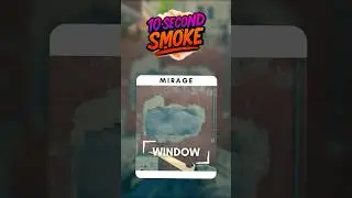Easy Window Smoke on Mirage CS2
