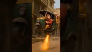 Motlu ka Superfast Rickshaw Race 🚖🔥 Funny Cartoon Comedy #shorts #motupatlu #hindicartoon #cartoon