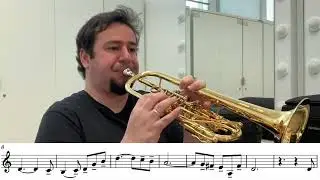 Trumpet Excerpt - Mahler Blumine - Tassio Furtado Trumpet