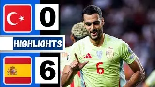 Turkey vs Spain (0-6) Extended HIGHLIGHTS | FIFA World Cup Qualifiers