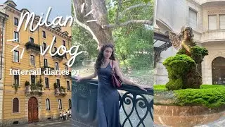 Milán vlog 🛵🍝🇮🇹 | Interrail diaries 01