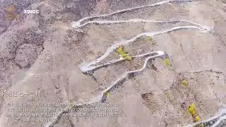 Fly over Baxoi County to enjoy the extraordinary scenery of blue ice in 60 seconds 